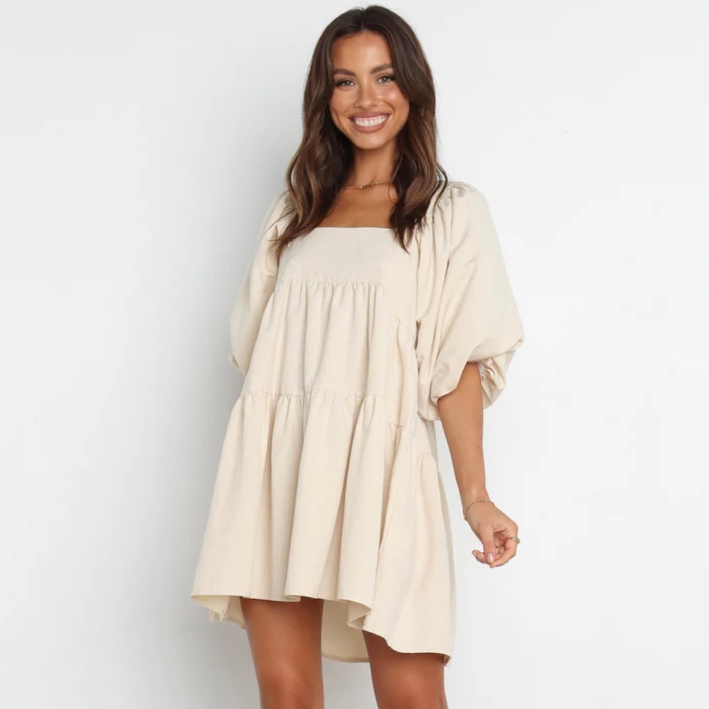 SNDYS JULIETTE DRESS - BEIGE